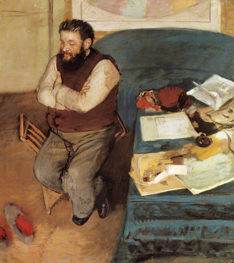 Edgar Degas’s Portraits at the Stock Exchange in 1879